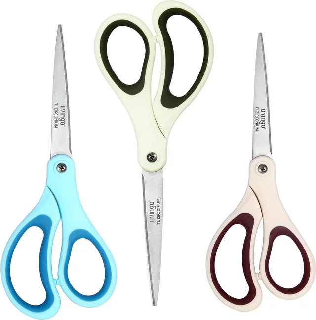 Pastel All-Purpose Scissors · 3 Pack — view 1