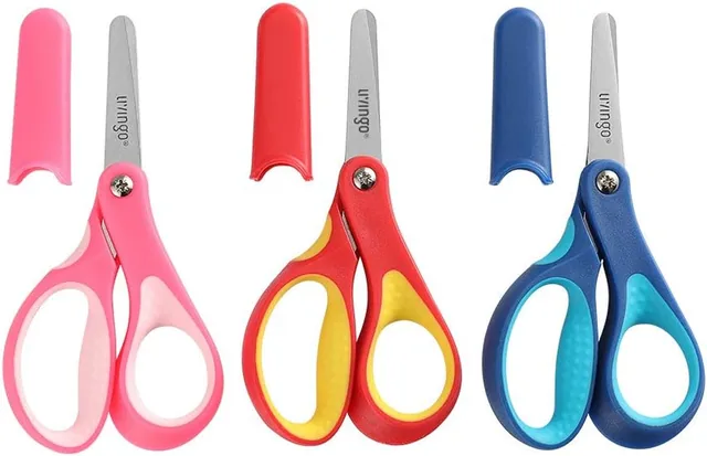 5-inch Blunt-Tip Kids Scissors · 3 Pack — view 1