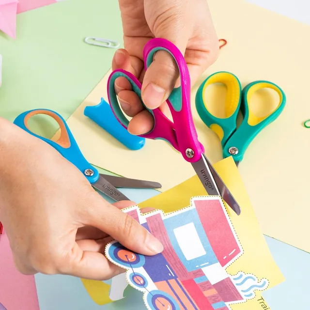Left-Handed Kids Scissors · 3 Pack — view 2