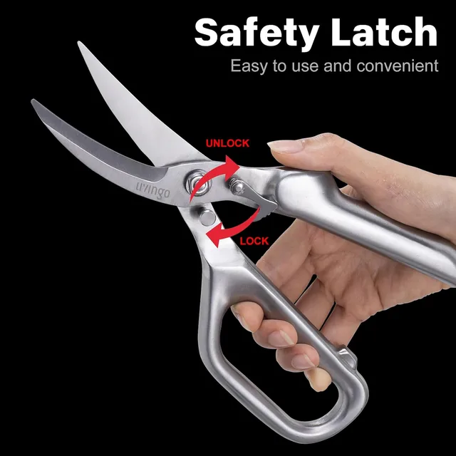 Stainless-Steel Poultry Shears — view 4